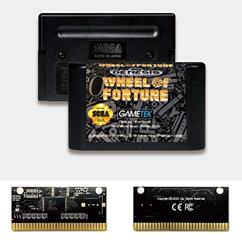 Aditi szerencsekerék - USA Címke Flashkit MD Electroless Arany PCB Kártya Sega Genesis Megadrive videojáték-Konzol (Régió-Mentes)