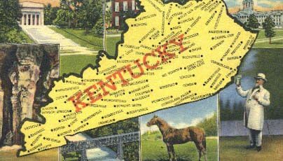Frankfort, Kentucky Képeslap