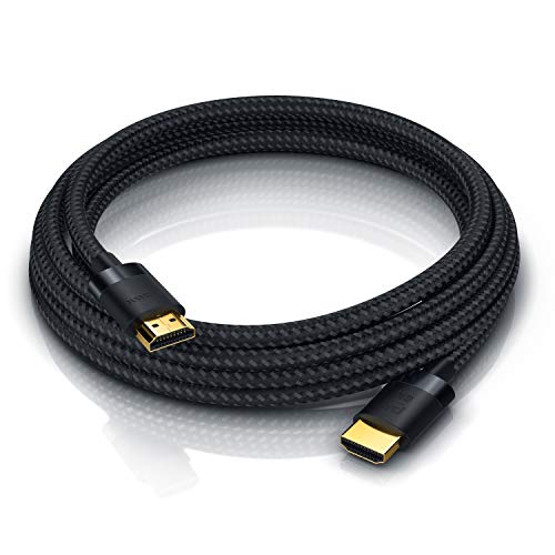 A CSI - Premium HDMI 2.1 Kábel – 10 ft - Magas Fordulatszám - 8K@120 Hz (a DSC) - 7680 x 4320 - UHD II - HDMI 2.1 2.0 2.0