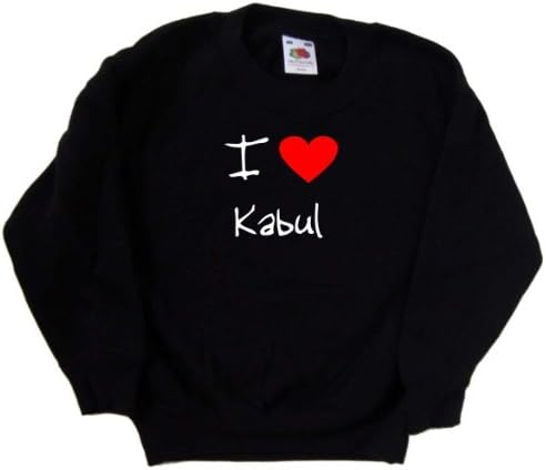 Én Szerelmes Szív Kabul Fekete Pulóver