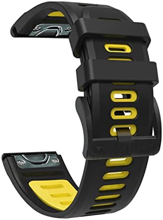HKTS Quick Fit Szilikon Watchband 26mm A Garmin Fenix 7X 6X Pro/ 5X Plus/3 H/Enduro/Süllyedés MK1 Mk2 Mk2i Intelligens Karóra
