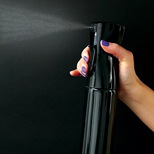 XHI Szakmai Működik a Mágia Aero Spray Köd Üveg, Fekete színű, Ultra-Finom, Folyamatos Spray Köd Ravaszt, a Fodrász, Tisztító,