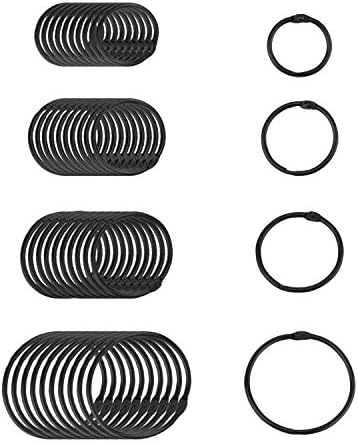Suneration Laza Levél Binder Gyűrűk, Könyv, Gyűrűk, Vegyes Méretben (Belső Átmérő 1, 1.22, 1.5, 2 hüvelyk) Fém Gyűrűk, az