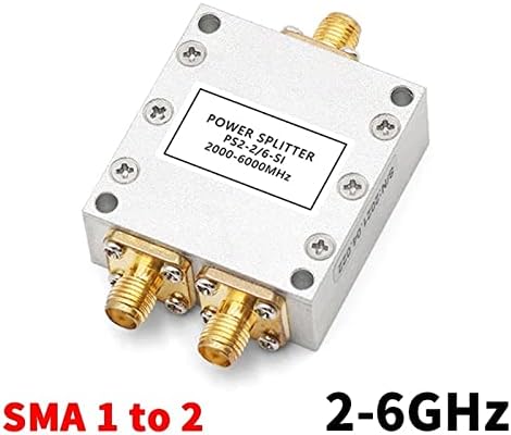2-6G RF Microstrip Hatalom Splitter SMA Fejét Egy Pont Két 2.4/5.8 G Energia Elosztó Combiner 1db