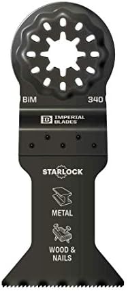 Császári Pengék IBSL340-1 Starlock 1-3/4 Multi-Anyag Fém/Fa Penge, 1DB