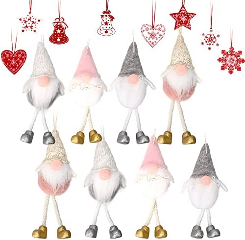 16 PCSgnomes,törpék, plüss,gnome díszek,Gnome Karácsonyi Díszek,gnome karácsonyi díszek,gnome karácsonyi díszek