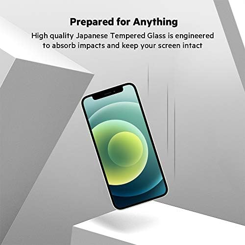 Belkin iPhone 12 Mini képernyővédő fólia Edzett Üveg Adatvédelmi Antibiotikumokkal Kezelt, Tiszta OVA028zz
