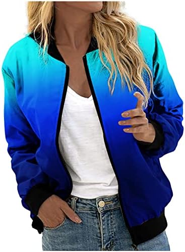 Női Kabát Nyakkendő Festék Zip Sport Kabát, Hosszú Ujjú Alkalmi Melegítőben Tini Lány Gyakorlat Tornaterem Futó Raktár