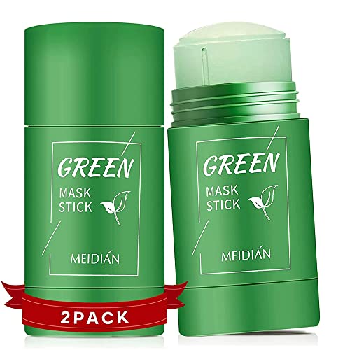 MEIDIAN Zöld Tea Maszk Stick - Maszk Botot, Zöld Tea Kivonat, Kaolin, E-Vitamin Olajat Control & Hidratáció - Brightening