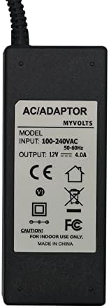 MyVolts 12V-os Adapter Kompatibilis/Csere Sharp HT-SB250 BK Hang Bar - US Plug