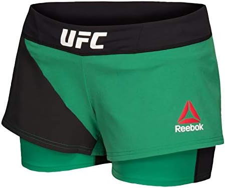 Reebok UFC Crossfit Női Zöld Oktogon Speedwick Teljesítmény Nadrág