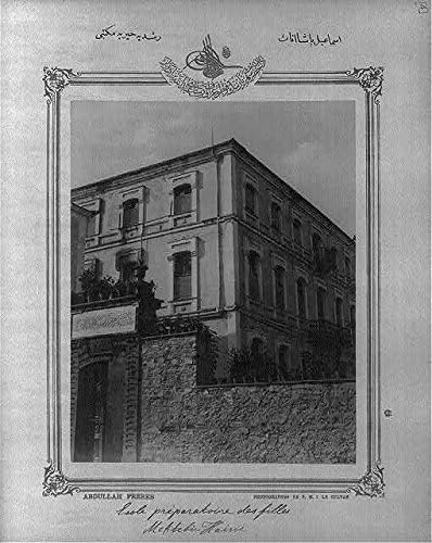 HistoricalFindings Fotó: középiskolás Lányoknak,Izmail Pasa,Isztambul,Törökország,Oktatás,1880-1893