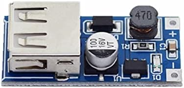 DC DC 0.9 V-5V 5V 600MA Power Bank Töltő Lépés Boost Konverter Feszültség Modul USB Kimenet Töltési Áramkör ( Szín : Kék