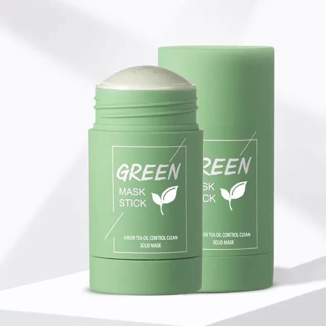DaviGlow - Zöld Tea Maszk Botot, Mély Pórusok Tisztító, Eltávolítja A Mitesszerek, Arc Hidratáló, Zöld Tea Maszk Minden Bőrtípusra