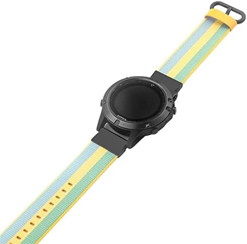 VEVEL 22MM gyorskioldó Nylon Watchband Szíj, A Garmin Fenix 6X 6 Pro Smartwatch Easyfit Csukló Zenekar Fenix 5X 5 Plusz 935