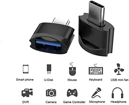 USB-C Női USB Férfi Adapter (2pack) Kompatibilis a Nokia 9.3 Tiszta Kilátás a OTG a C-Típusú Töltőt. Használja a terjeszkedés