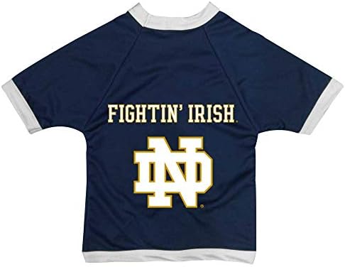 Minden Csillag Kutyák NCAA a Notre Dame Fighting Irish Sportos Háló Kutya Jersey