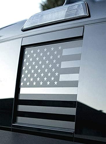 HHLOU a Dodge RAM Hátsó Középső Ablak Amerikai Zászló Matrica/Dodge RAM Matrica Matricák 2019-2021