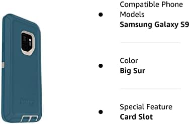 OtterBox Defender Sorozat tok Samsung Galaxy S9 (CSAK - NEM Plusz) Esetben Csak (Big Sur)
