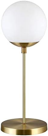 DXSE Század Közepén Modern Szár pedig Globe Fém asztali Lámpa, Nikkel (Szín : Arany)