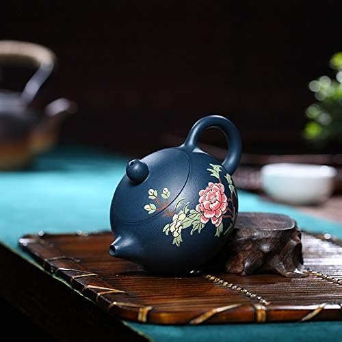 180ML Lila Agyag Teáskanna Nyers Érc Kék Ég Sáros Fű Klasszikus Kung Fu Tea Set Edények a Születésnapi Ajándék yubin1993