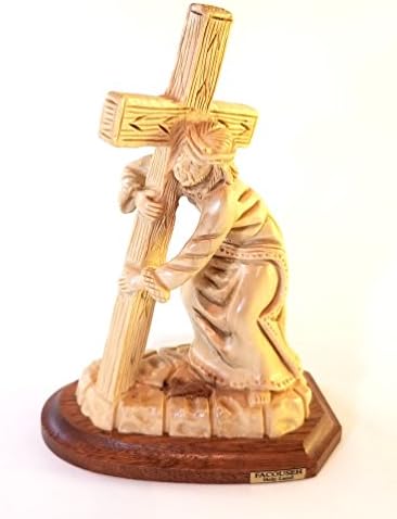 Jézus a Kereszt Olíva Fa figura