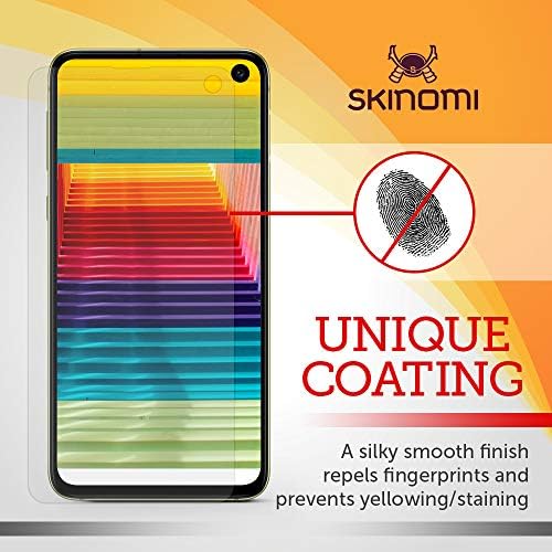 Skinomi MatteSkin [2-Pack] csillogásmentes (Az Kompatibilis) TPU képernyővédő fólia Samsung Galaxy S10e (5.8) Anti-Buborék