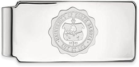LogoArt 14k Fehér Arany az Észak-Dakotai Címer pénzcsipesz