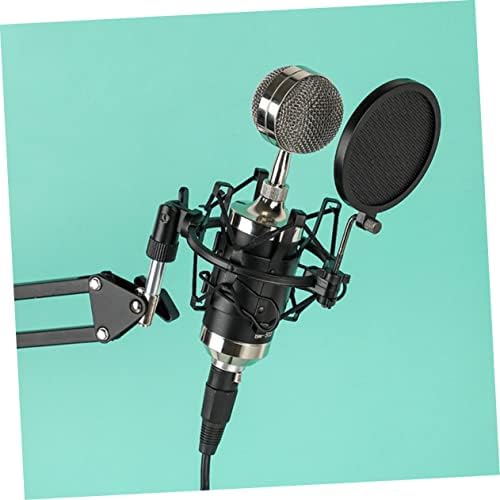 Milisten 2 Db Mikrofon-Hegy Tartozékok Asztali Mikrofon Boom Állvány Fém Jogosultja Mic Felfüggesztés Mount Mikrofon Asztali