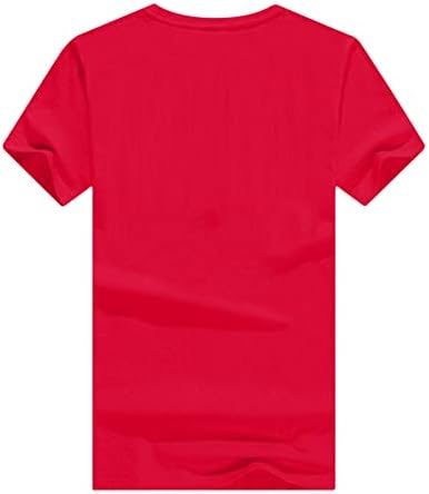 Rövid Ujjú Laza Fit Tér Neck póló Női Nyári Tie-dye Vintage, Könnyű, Divatos Alkalmi Blúzok