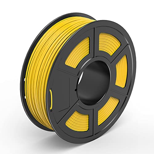 TECBEARS PLA 3D-s Nyomtató Végtelen 1.75 mm-es Sárga, méretpontosság +/- 0,02 mm, 1 Kg Orsó, a doboz tartalma 1