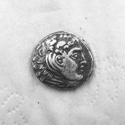 Dombornyomott görög Érme Ezüst Érmék Emlékmű Érme Gyűjtemény 11Coin Gyűjtemény Emlékérme