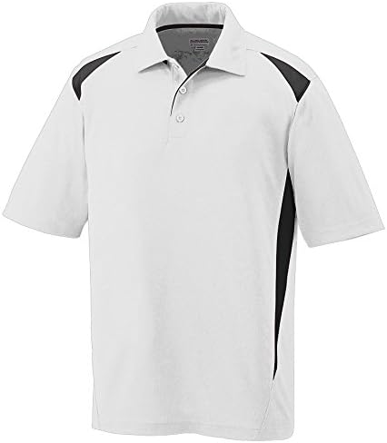 Augusta Sportruházat férfi ruházat Augusta Premier Polo, Fehér/Fekete, Kis MINKET