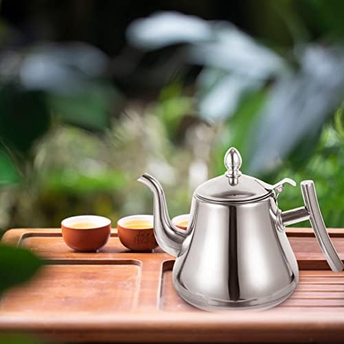 Zerodeko kannában a Tea Kettle Tűzhely Kifolyó Tea Kanna Szűrő Fém Laza Teát Teáskanna Rozsdamentes Acél kávéfőző a Home