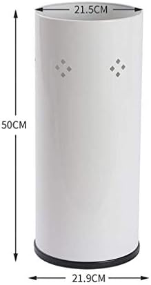 SHYPT Modern Gömb alakú Fém Bejárati Esernyő Tároló Állvány Padló Védelme, Fehér