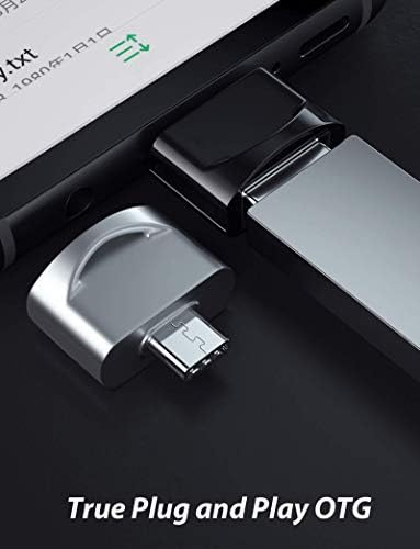 USB-C Női USB Férfi Adapter (2pack) Kompatibilis a Samsung Galaxy Z Flip a OTG a C-Típusú Töltőt. Használja a terjeszkedés