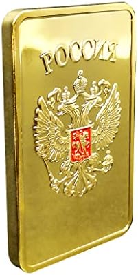 Szovjet CCCP Kétfejű Sas aranyrúd Aranyrög Érmet orosz Ajándéktárgyak Külföldi Érme, Érmék, Kézműves