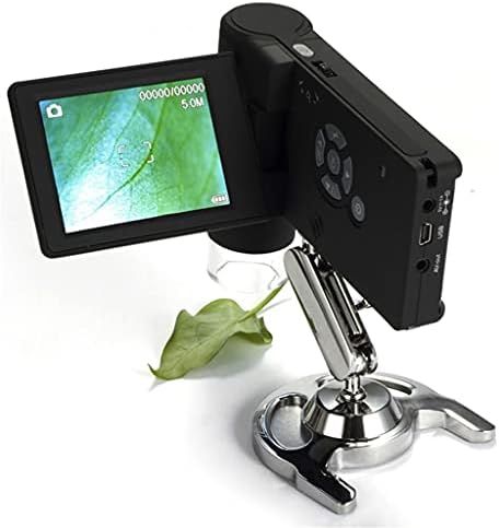 ygqzm 500 X Mobil Digitális Mikroszkóp 3 LCD 5MP Összecsukható USB-s Lítium Akkumulátor 8 LED PC Nagyító Kamera Eszközök