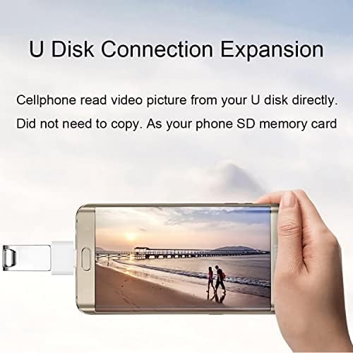 USB-C Női USB 3.0 Férfi Adapter (2Pack) Kompatibilis A Xiaomi M2007J17I Multi használható konvertáló hozzá Funkciók, mint