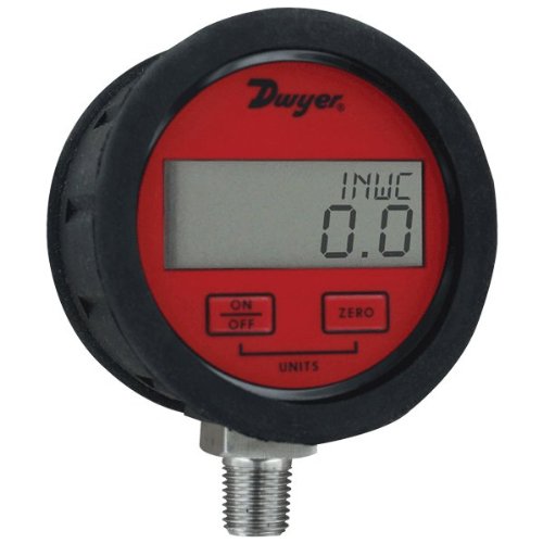 Dwyer® Egységes Digitális Nyomás Gage Gumi Csizma, DPGAB-09, 0-200 psi, 0,5% - os Pontosság