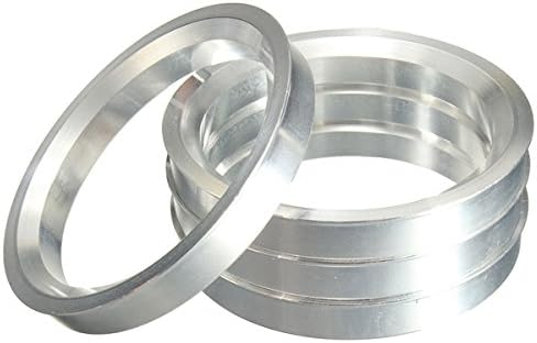 A készlet 4 Kerék Hubrings Alumínium Hub Központú Gyűrűk 57.1x60mm