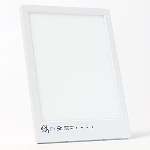 FITSCI ™ fényterápiás Lámpa - UV Mentes Fényes Fehér Led Terápia Fény 15000 LUX - Touch Control Állítható Fényerő, módját,