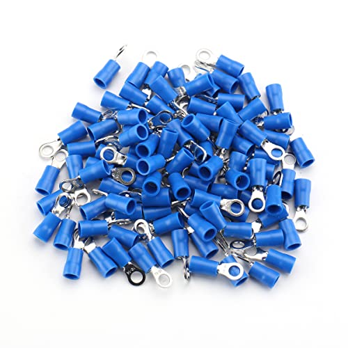 Baomain Gyűrű Csatlakozók Csatlakozó RV2-4S AWG 16-14 Kék Sapka Szigetelt doboz 100
