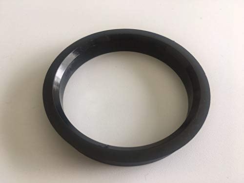 NB-AERO (4) Polycarbon Hub Központú Gyűrűk 72.62 mm (Kerék), hogy 64.1 mm (Hub) | Hubcentric Középső Gyűrű 64.1 mm 72.62