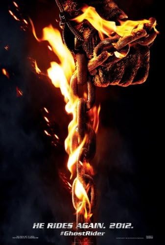 Szellemlovas Spirit Of Vengeance -11X17 Eredeti Promo Poszter Menta Nicolas Cage