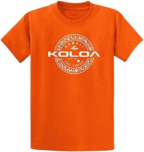 Joe USA-Koloa Surf Hawaii Törzsi Minta Pamut Pólók Rendszeres, Nagy, Magas Méretben